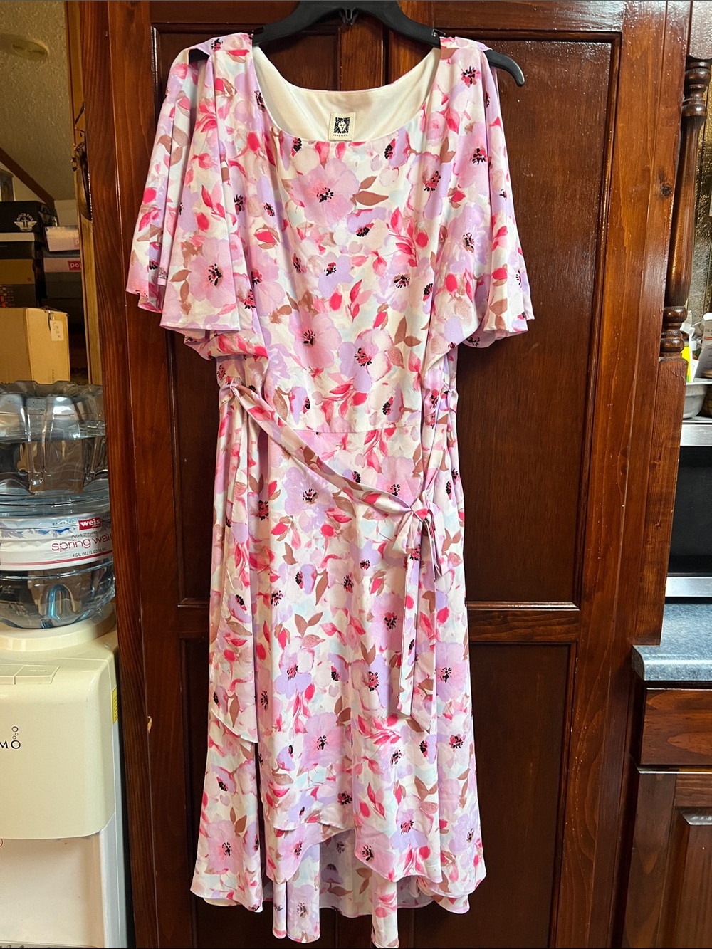 Women’s size XL Anne Klein brand lilac Malta floral dress